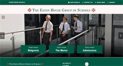 Desktop Screenshot of eatonhouseschools.com